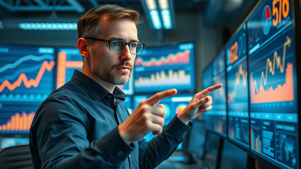 media analyst optimizing content for social media platform algorithms